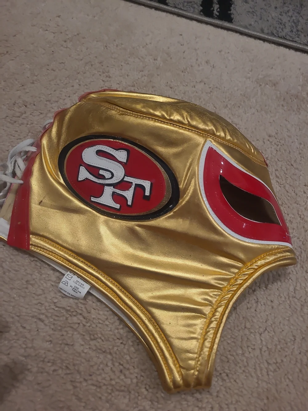 SAN FRANCISCO 49ers WRESTLING-LUCHADOR! GREAT FOR NFL FANS